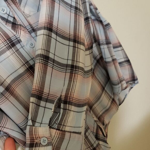 Passport botton down shirt blue/pink - Picture 5 of 7